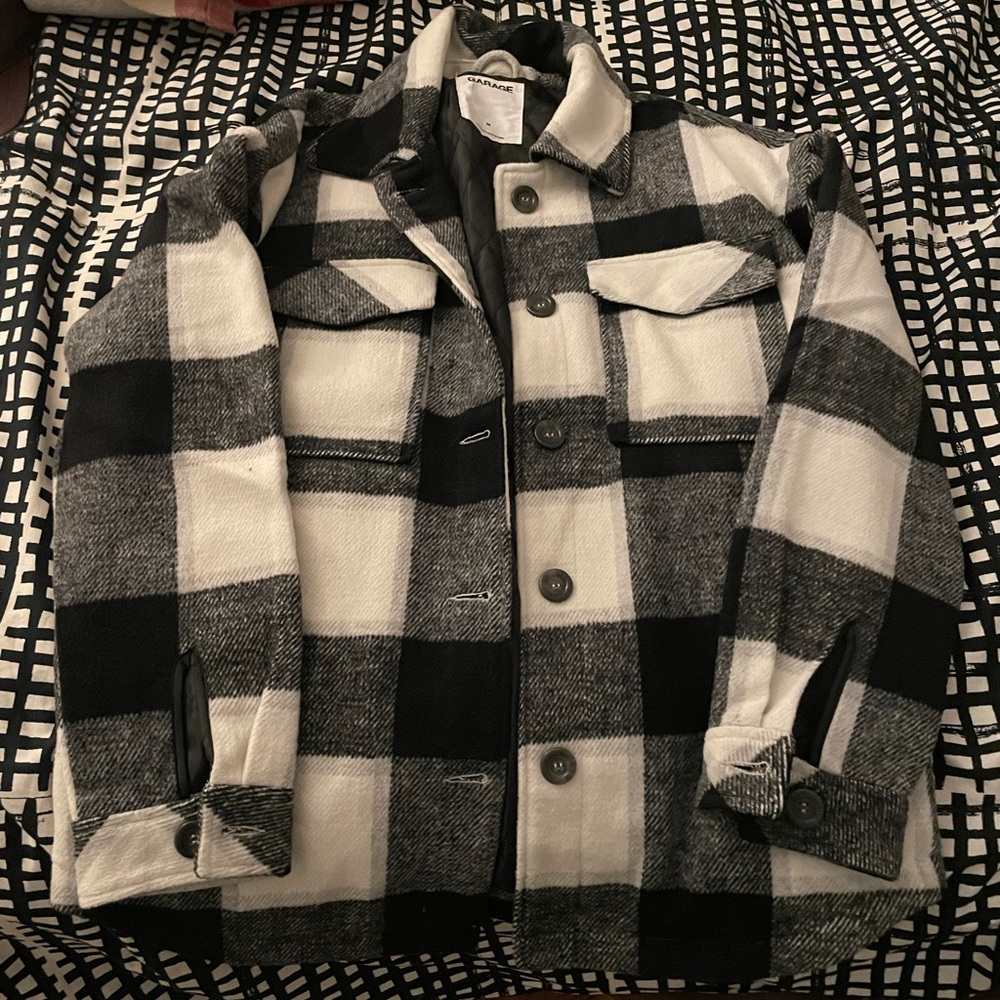 women’s plaid jacket